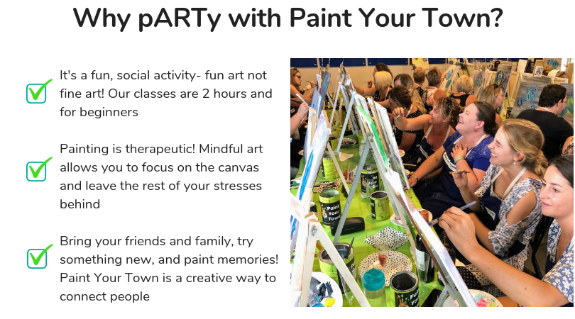 general party info for website